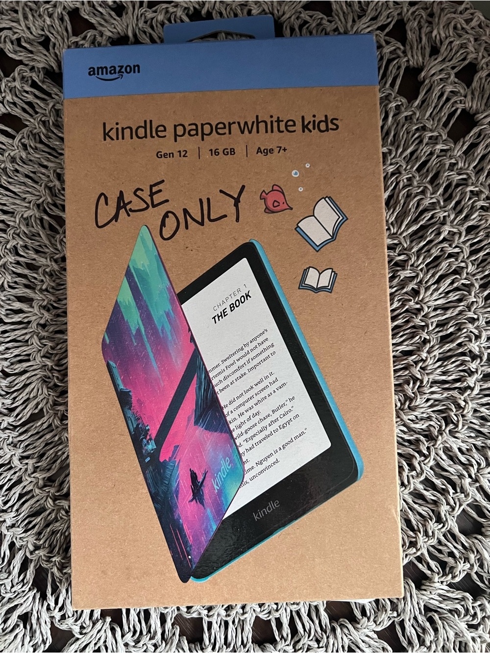 Amazon Kids Accessories - Teal/Purple Kindle Paperwhite Kids Case Gen 12